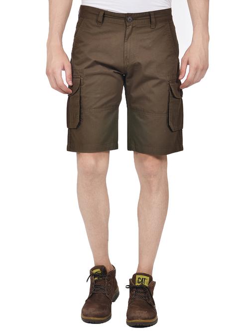 brown cotton short - 12891854 - Very Small Image - 1