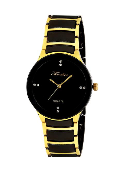 timebre men  magnificent black luxurious analog watch - 12892769 - Very Small Image - 1
