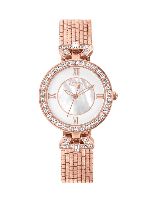 aspen feminine exclusive ap1840a ladies white analog watches - 12900580 - Very Small Image - 1