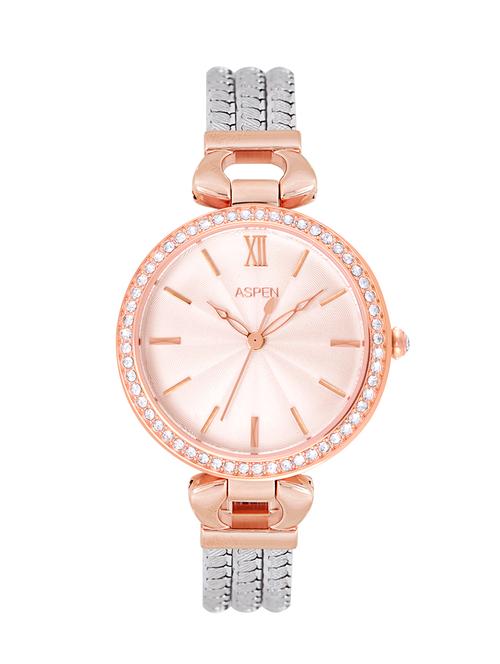 aspen feminine exclusive ap1993 ladies gold analog watches - 12900582 - Very Small Image - 1