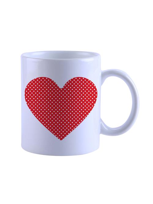 snoby heart printed coffe mug - 12900640 - Very Small Image - 1