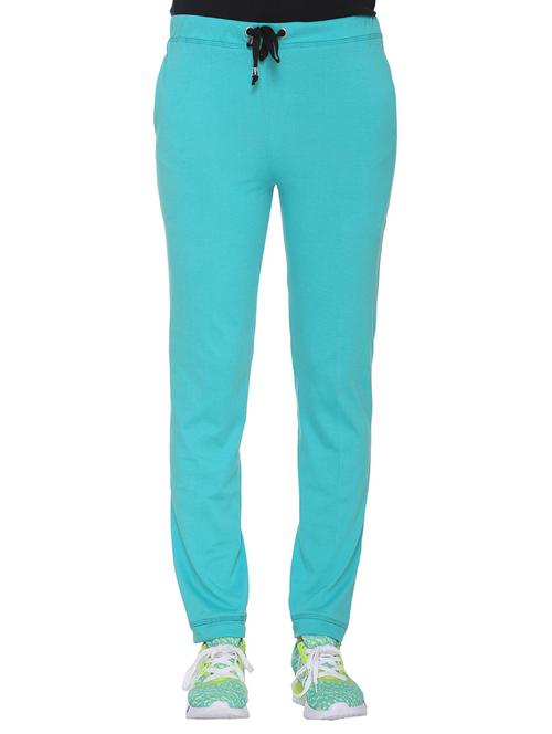 blue cotton track pant - 12900720 - Very Small Image - 1