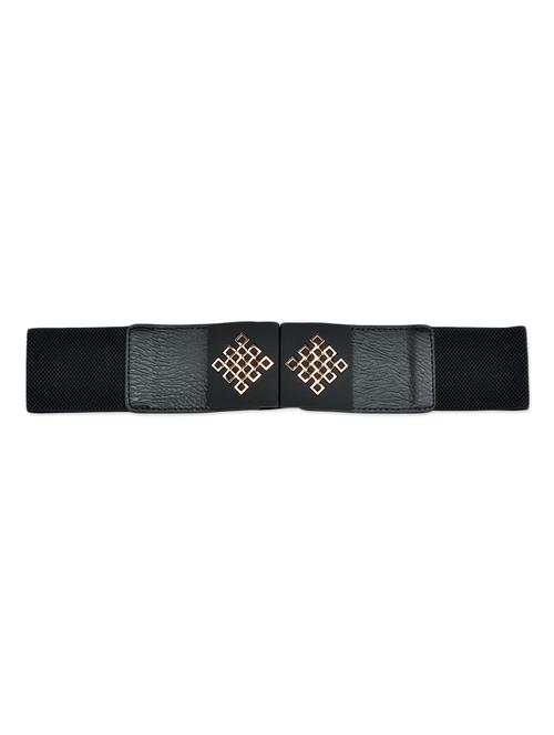 Black Canvas Waist Belt - 12904834 - Very Small Image - 1