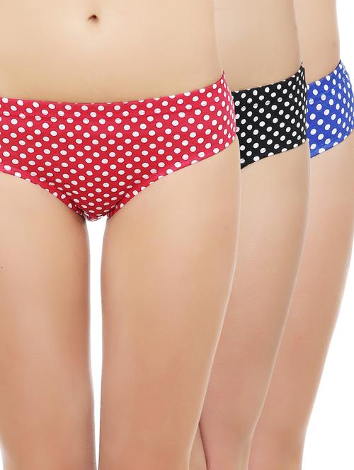 set of 3 polka dots hipster panty - 12905406 - Very Small Image - 1