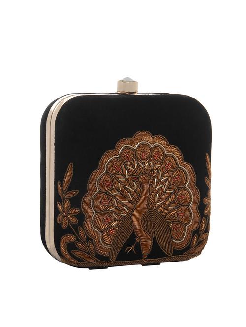 black polyester clutch - 12909254 - Very Small Image - 1