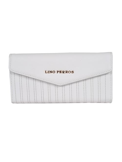 white leatherette clutch - 12909982 - Very Small Image - 1