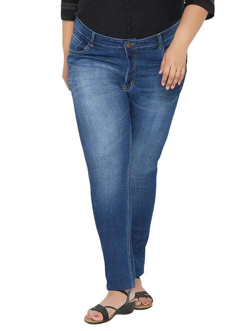 blue cotton jeans - 12914278 - Very Small Image - 1