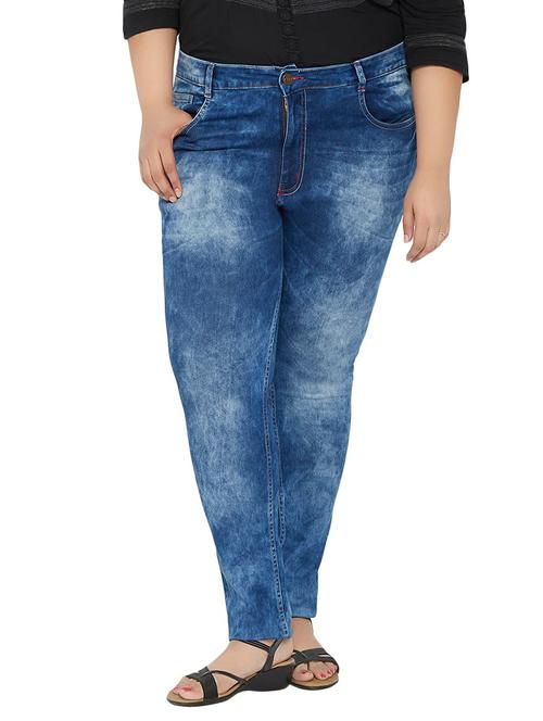 blue cotton jeans - 12914280 - Very Small Image - 1