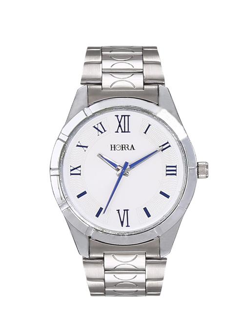 horra analogue silver dial watch for men-hr816msss019 - 12914777 - Very Small Image - 1
