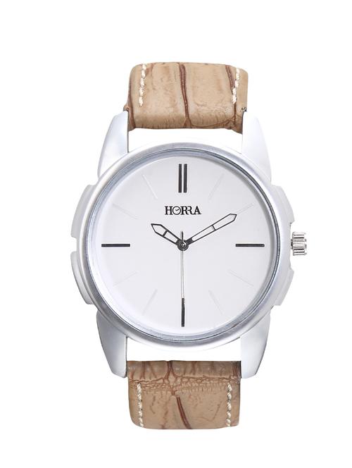 horra analog silver dial men's watch - hr816mlw005 - 12914780 - Very Small Image - 1