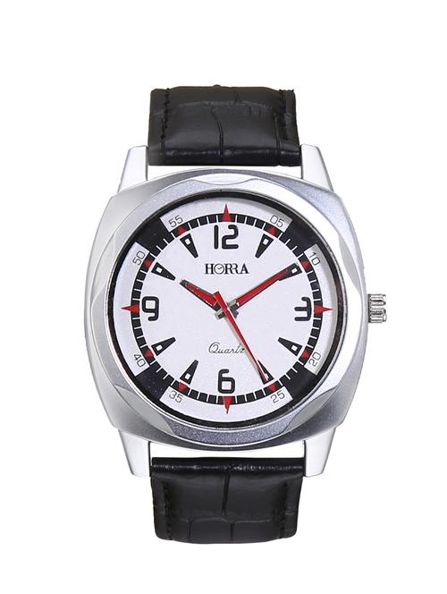 horra analog white dial men's watch -hr816mlw022 - 12914781 - Very Small Image - 1