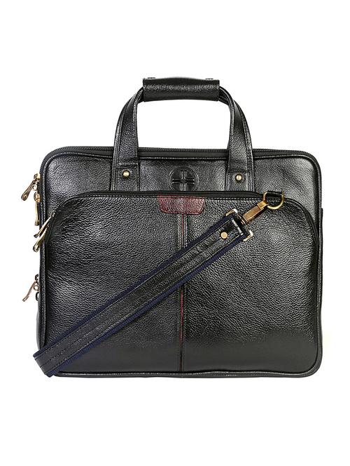 black leather laptopbag - 12915832 - Very Small Image - 1