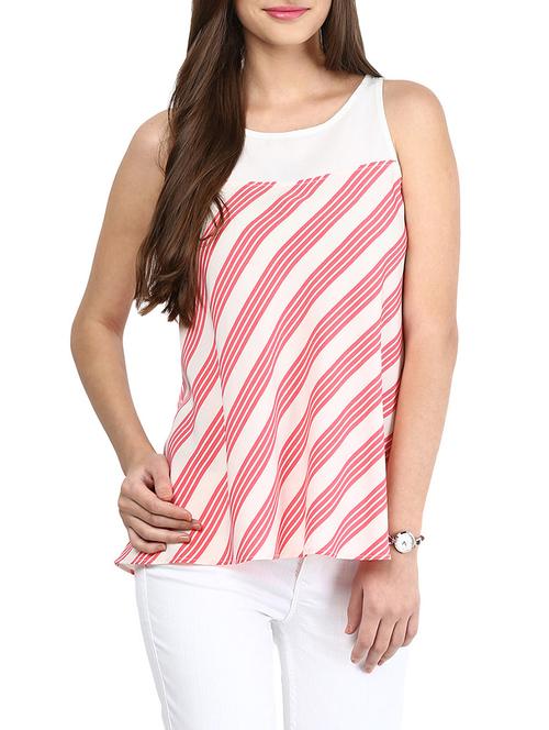 pink polyester regular top - 12917481 - Very Small Image - 1