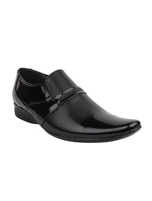 black leatherette slip on - 12919918 - Very Small Image - 1