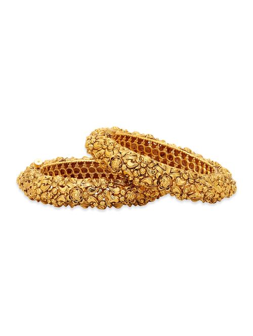 gold plated bangle - 12920486 - Very Small Image - 1