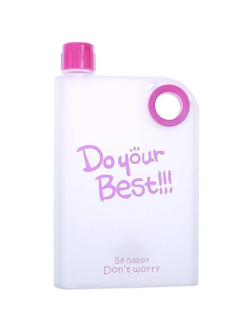 a5 notebook bottle ( pack of 1 pink ) 380 ml - 12930313 - Very Small Image - 1