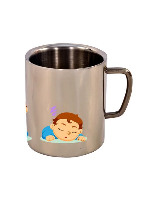 small baby  silver metal mug - 12931667 - Very Small Image - 1