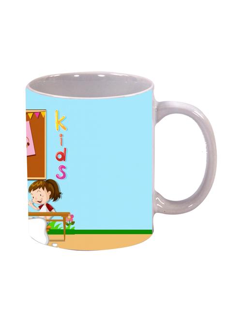 school kids  white radium ceramic mug - 12931682 - Very Small Image - 1