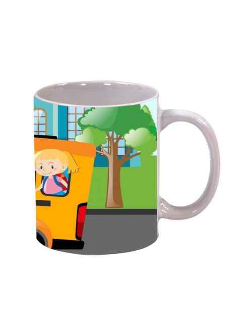 school bus  white ceramic mug - 12931711 - Very Small Image - 1
