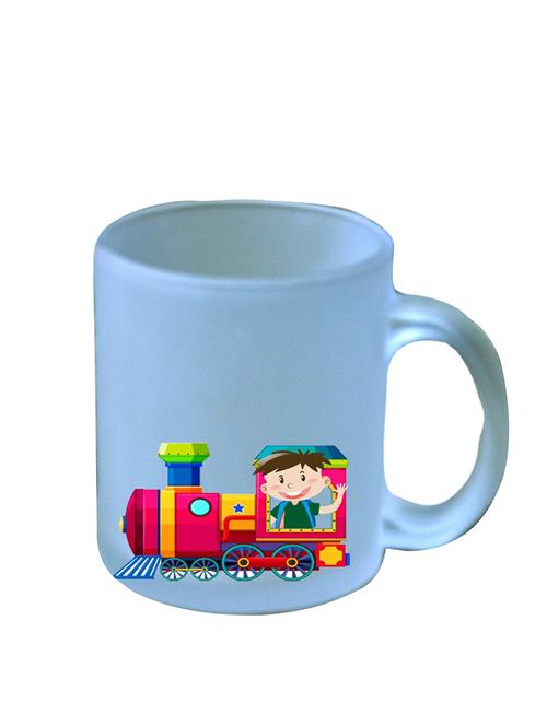 jungle train  frosted mug - 12931924 - Very Small Image - 1