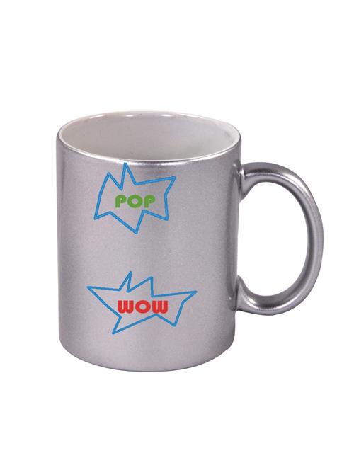 comic supergirl  silver ceramic mug - 12932000 - Very Small Image - 1