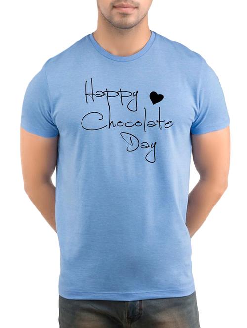 blue polyester tshirt - 12937025 - Very Small Image - 1