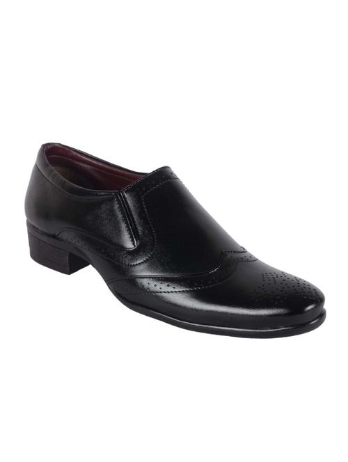 black leatherette slip on - 12938752 - Very Small Image - 1