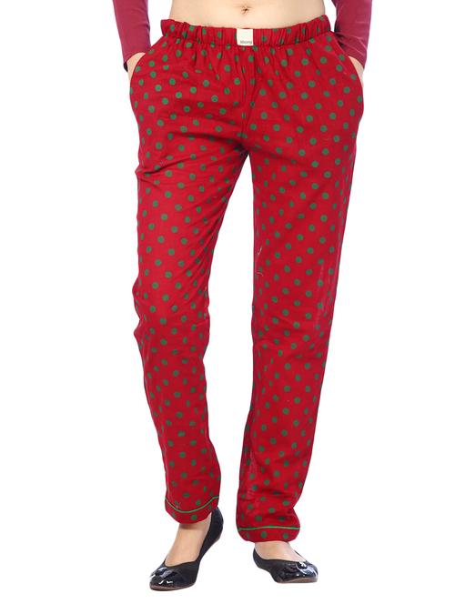high rise polka dot pajama - 12939111 - Very Small Image - 1
