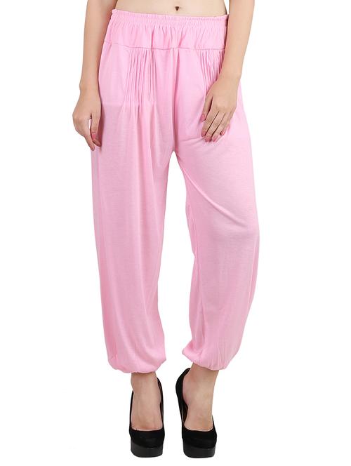 pink cotton khajuri salwar - 12939849 - Very Small Image - 1