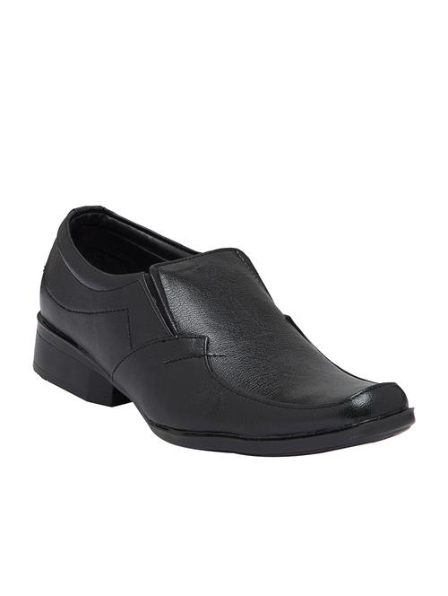 black leatherette slip on - 12942881 - Very Small Image - 1