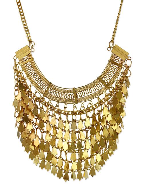 gold crystal long necklace - 12951057 - Very Small Image - 1
