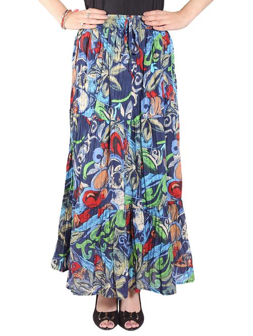 drawstring waist maxi skirt - 12951263 - Very Small Image - 1
