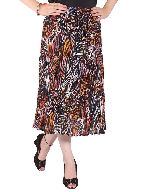 multi colored cotton aline skirts - 12951281 - Very Small Image - 1