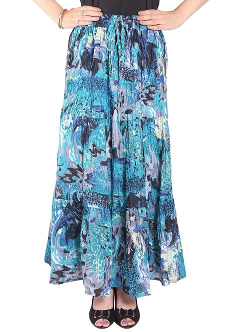 multi colored cotton skirt - 12951284 - Very Small Image - 1