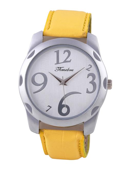timebre men yanky yellow casual analog watch - 12951465 - Very Small Image - 1