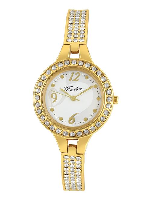 timebre women golden daimond analog watch - 12951518 - Very Small Image - 1