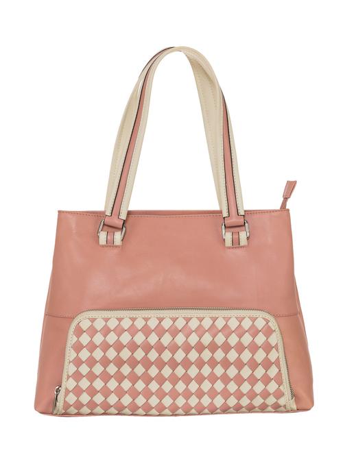 pink leather handbag - 12953136 - Very Small Image - 1