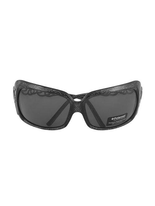 black full rim wrap sunglasses - 12954273 - Very Small Image - 1