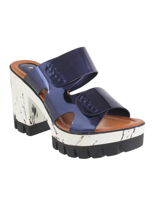 Blue slip on sandal - 12960771 - Very Small Image - 1