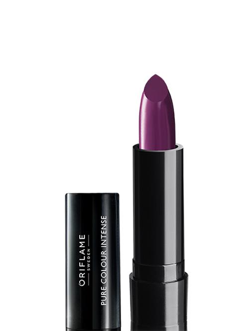 Oriflame pure colour intense pretty purple Lipstick - 12966551 - Very Small Image - 1