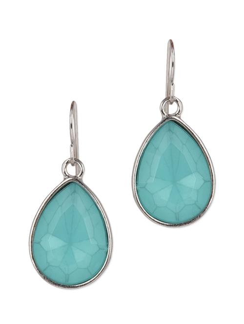 multi colored metal drop earring - 12969219 - Very Small Image - 1