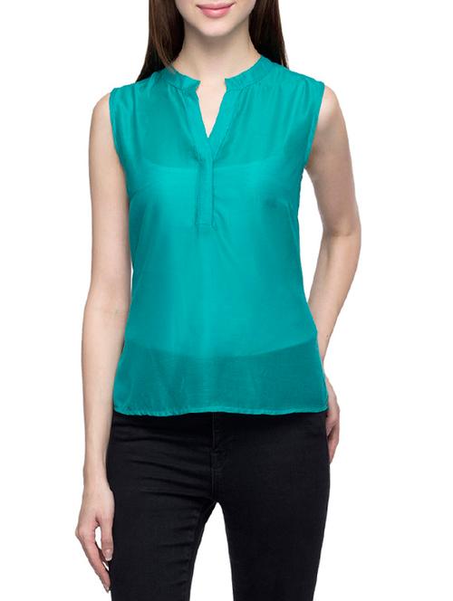 sea green regular top - 12970596 - Very Small Image - 1
