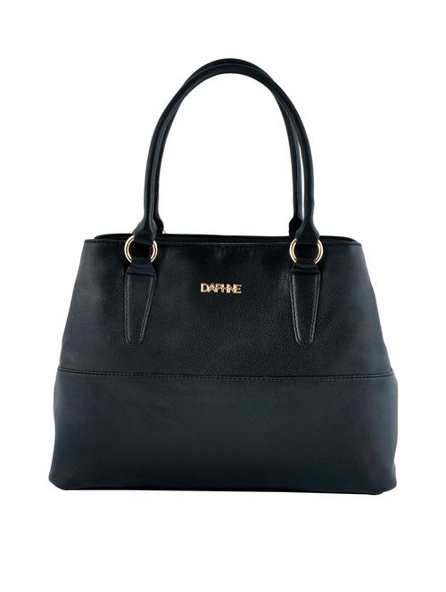 black leatherette handbag - 12971082 - Very Small Image - 1