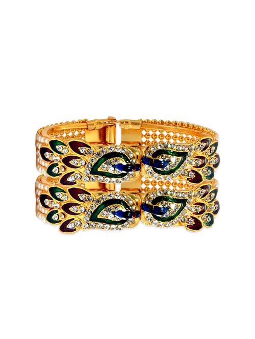 multi colored metal bangle - 12971196 - Very Small Image - 1