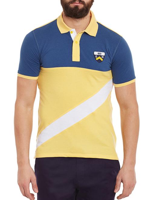 yellow cotton tshirt - 12971851 - Very Small Image - 1