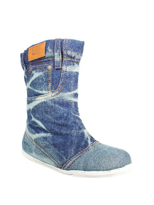 blue calf length boot - 12972109 - Very Small Image - 1