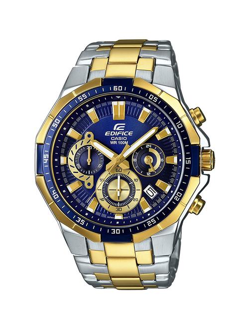 casio edifice blue dial men's watch - efr-554sg-2avudf (ex341) - 12974108 - Very Small Image - 1