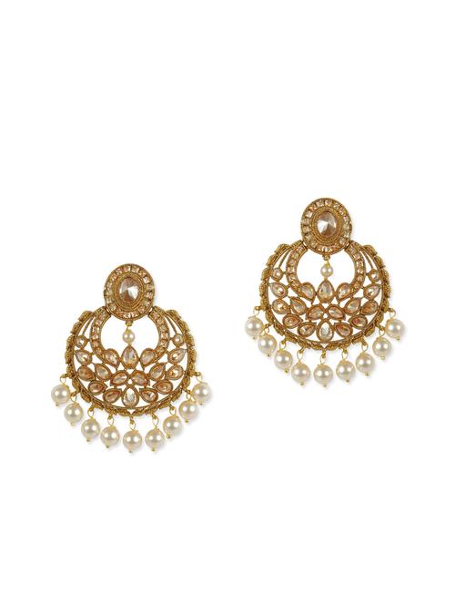 gold metal  earring - 12978267 - Very Small Image - 1
