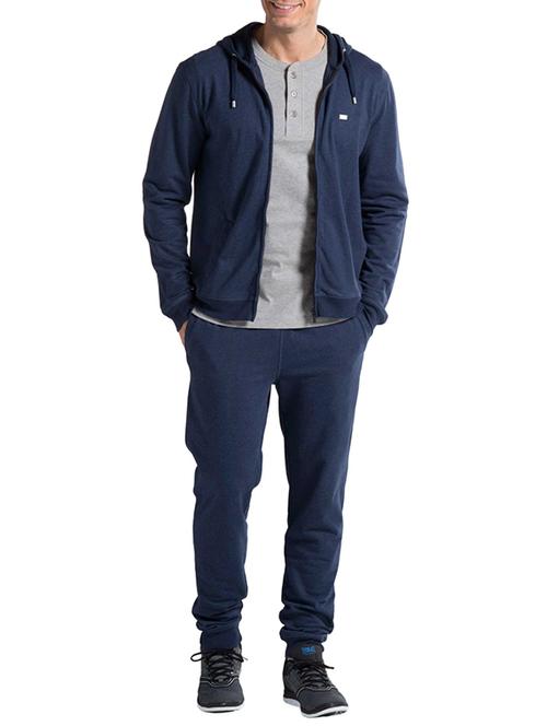 navy blue solid sweatshirt - 12981458 - Very Small Image - 1