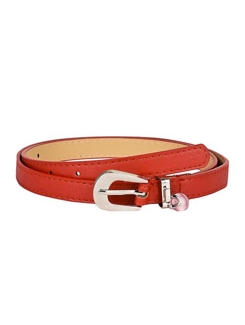 orange synthetic leather) belt - 12982238 - Very Small Image - 1